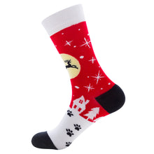 Load image into Gallery viewer, Fashionable Men's Santa Claus Elk Socks Trendy Cotton Socks
