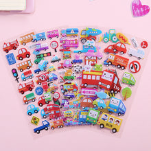 Load image into Gallery viewer, Cartoon Anime Three-dimensional Stickers Puzzle Early Education Kindergarten Reward Bubble Stickers
