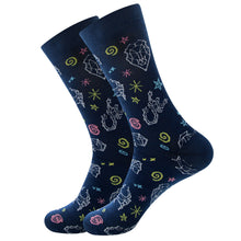 Load image into Gallery viewer, Men's Big Planet Constellation Female Laughing Stockings
