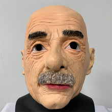 Load image into Gallery viewer, Halloween Masquerade Performance Elderly Latex Headgear
