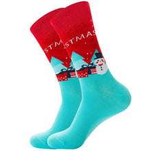 Load image into Gallery viewer, Fashionable Men's Santa Claus Elk Socks Trendy Cotton Socks
