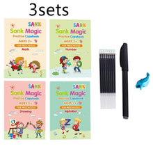 Load image into Gallery viewer, Full English Version Of Calligraphy Stickers Children Copybook
