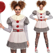 Load image into Gallery viewer, Halloween Movie Cosplay  European And American Horror Thriller Clown Costume
