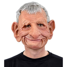 Load image into Gallery viewer, Halloween Granny Mask Latex Headgear Wig Mask
