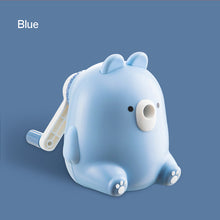 Load image into Gallery viewer, Children's Bear Hand Crank Mechanical Pencil Sharpener
