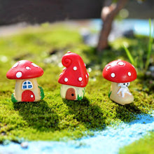 Load image into Gallery viewer, Small Mushroom Micro Landscape Bonsai Ornaments Potted Ornaments
