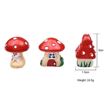 Load image into Gallery viewer, Small Mushroom Micro Landscape Bonsai Ornaments Potted Ornaments
