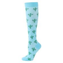 Load image into Gallery viewer, Sports Compression Socks Pattern Stretch Stockings

