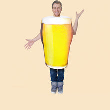Load image into Gallery viewer, Halloween Beer Mug Costume Cosplay Funny
