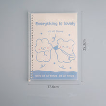 Load image into Gallery viewer, B5 Loose-leaf Simple And Cute Hand Girl Heart Disassembly Notes Learning Hand Book Stationery
