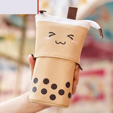 Load image into Gallery viewer, Milk Tea Pencil Girl Primary School Student Pencil Case
