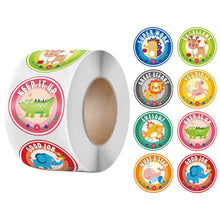 Load image into Gallery viewer, 500roll Childrens Toys Reward Incentive Sticker Label Office Stationery Decoration Label Sealing Sticker
