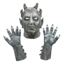 Load image into Gallery viewer, Halloween Party Masquerade Scary Latex Hood Mask

