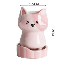 Load image into Gallery viewer, Creative Personality Cute Small Ceramic Flowerpot
