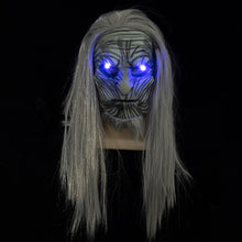 Load image into Gallery viewer, Latex Wig Mask Halloween Horror Headgear
