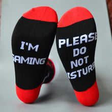 Load image into Gallery viewer, Letter Jacquard Mid-tube Cotton Casual Socks
