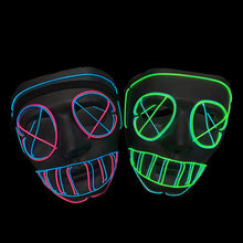 Load image into Gallery viewer, Halloween Led Mask Atmosphere Cheering Props
