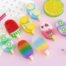 Load image into Gallery viewer, Summer Ice Cream Ice Cream Colorful Eraser Set
