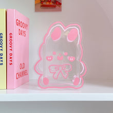 Load image into Gallery viewer, Creative Cartoon Student Desktop Pen Holder Office Stationery Cosmetics Transparent Storage Tube
