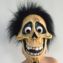 Load image into Gallery viewer, New Latex Mask Ekra Devil Headgear
