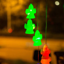 Load image into Gallery viewer, LED solar energy Halloween wind chime lamp

