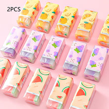 Load image into Gallery viewer, Creative Fruit Exam Painting Jelly Color Eraser
