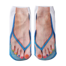 Load image into Gallery viewer, 3D Boat Socks 3D Printing Flip-Flop Socks
