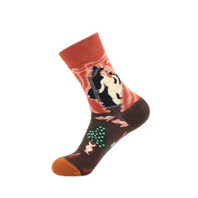 Load image into Gallery viewer, Creative In-tube Skateboard Personality Ladies Cotton Socks
