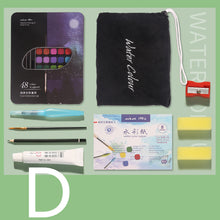 Load image into Gallery viewer, Solid Watercolor Paint Set Sketch Watercolor
