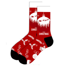 Load image into Gallery viewer, Fashionable Men's Santa Claus Elk Socks Trendy Cotton Socks
