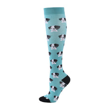 Load image into Gallery viewer, Sports Compression Socks Pattern Stretch Stockings
