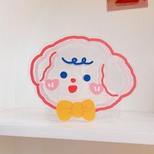 Load image into Gallery viewer, Creative Cartoon Student Desktop Pen Holder Office Stationery Cosmetics Transparent Storage Tube
