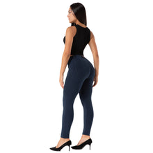Load image into Gallery viewer, Dark Blue Waterproof Vintage Stretch Cotton Women Sweatpants
