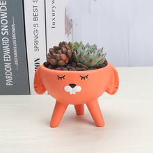 Load image into Gallery viewer, Simple Small Desktop Home Animal Flowerpot
