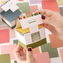 Load image into Gallery viewer, Solid Color Sticky Note Wallet Base Non-sticky Post-it Notes
