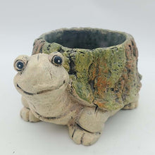 Load image into Gallery viewer, Small Animal Cement Succulent Flower Pot Green Plant Indoor Ornament
