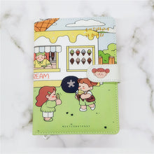 Load image into Gallery viewer, Cute Hand Ledger A5PU Color Page Notepad
