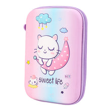 Load image into Gallery viewer, Cute Square Large Capacity Cartoon Anime Hand Account Stationery Box
