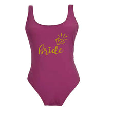 Load image into Gallery viewer, Shou One-piece Swimsuit, Simple And Sexy Backless
