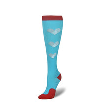 Load image into Gallery viewer, Outdoor Cycling Running Breathable Tube Socks Adult Sports Compression Socks
