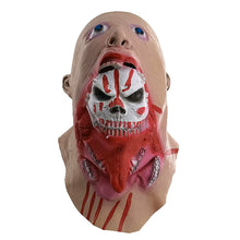 Load image into Gallery viewer, Halloween Party Masquerade Scary Latex Hood Mask
