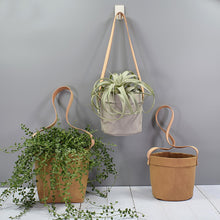 Load image into Gallery viewer, Washable Kraft Paper Hanging Flower Pot
