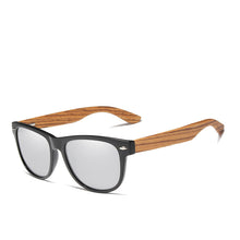 Load image into Gallery viewer, Bamboo Wood Sunglasses Wooden Retro Polarized Sunglasses
