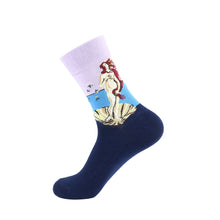 Load image into Gallery viewer, Creative In-tube Skateboard Personality Ladies Cotton Socks
