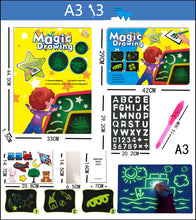 Load image into Gallery viewer, Painting Luminous Writing Board Children Glowing Magical Fluorescence
