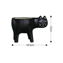 Load image into Gallery viewer, Cartoon Cat Shaped Gardening Green Planting Pots Home Crafts
