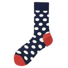 Load image into Gallery viewer, Color Large Version Polka Dot Men's Trendy Socks In Tube Socks

