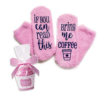 Load image into Gallery viewer, Casual Women's Letter Printed Coral Fleece Cake Socks
