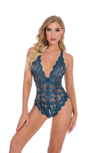 Load image into Gallery viewer, European And American Lace Perspective Backless Jumpsuit

