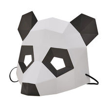 Load image into Gallery viewer, 3d Half Face Mask Collection Fox Elephant Panda Elk
